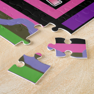 Baby pink Schöne frohe Weihnachten Hakuna Matata Puzzle