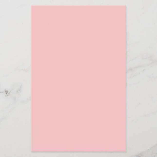 Baby Pink Solid Color Flyer (Vorne)
