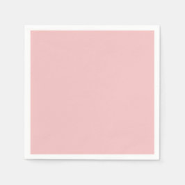 Baby Pink Solid Color Serviette