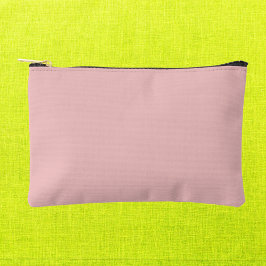 Baby Pink Solid Color Zubehörtasche