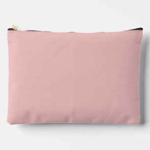 Baby Pink Solid Color Zubehörtasche
