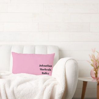 Baby-Pink-Wurfkissen Lendenkissen