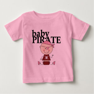 Baby-Pirat - Mädchen-T-Shirts und Geschenke Baby T-shirt