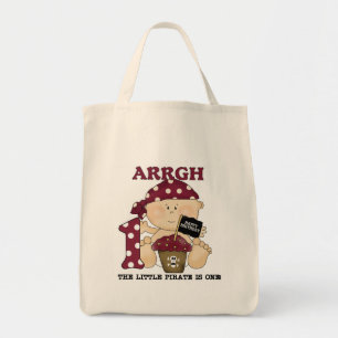 Baby Pirate 1. Geburtstag Tshirts und Geschenke Tragetasche