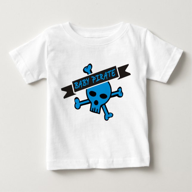 Baby Pirate Boy Baby T-shirt (Vorderseite)
