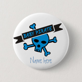 Baby-Piraten-Junge Button