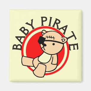 Baby-Piraten-T - Shirts und Geschenke Magnet