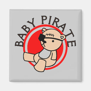 Baby-Piraten-T - Shirts und Geschenke Magnet