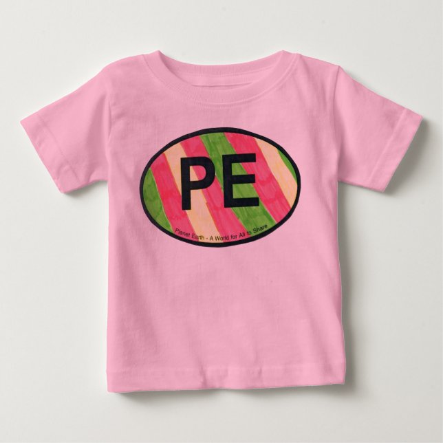 Baby Planet Earth T - Shirt (Vorderseite)