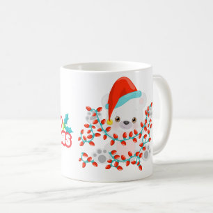 Baby Polar Bear Christmas Kaffeetasse