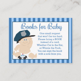 Baby Polizist Police Officer Kinderduschbücher für Begleitkarte