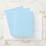 Baby Powder Blue Solid Color | MINIMALISTISCH Bewerbungsmappe<br><div class="desc">Baby Powder Blue Solid Color | Klassisches Design | Elegantes Produkt | Trendfarbe | Stilvoll und Mode | MINIMALISTISCH</div>