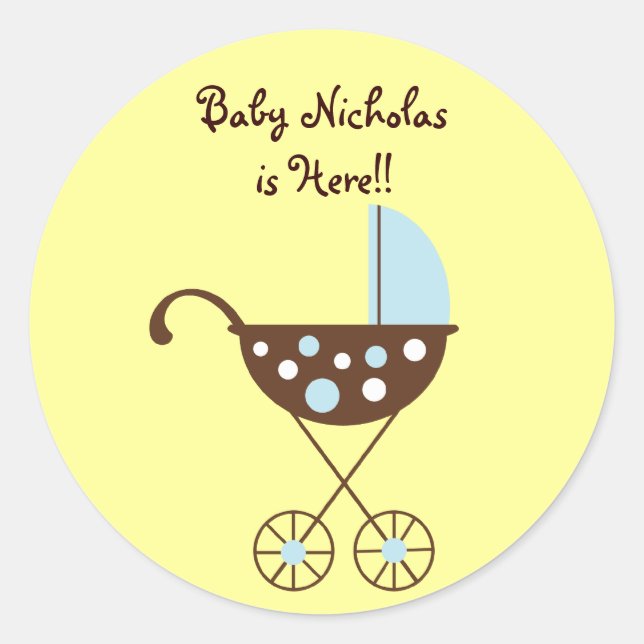 Baby Pram Mod Sticker (Vorderseite)