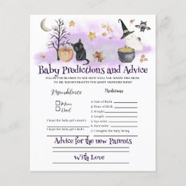 Baby Predictions and Advice game