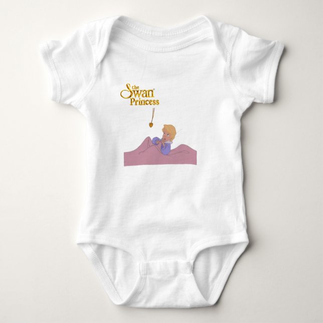 Baby-Prinzessin Odette Onsie Baby Strampler (Vorderseite)