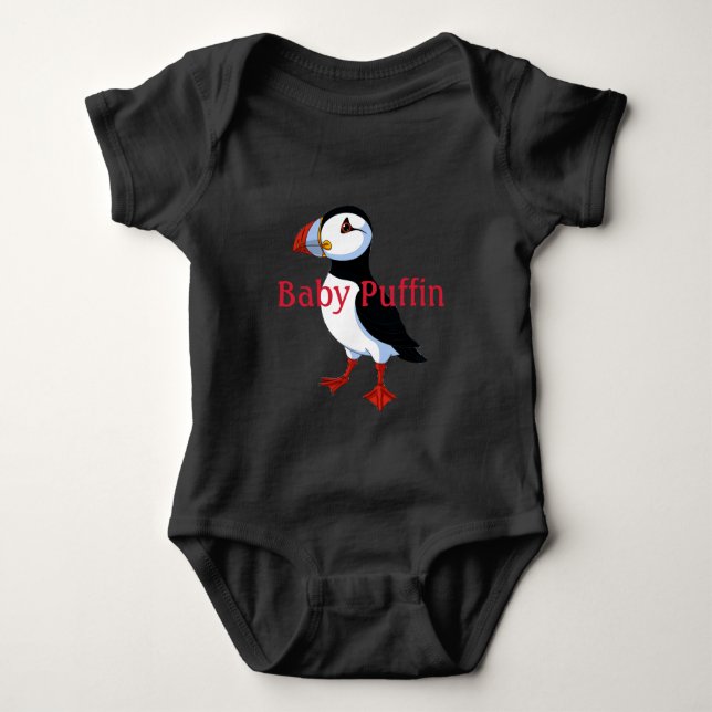 Baby Puffin Baby Bodysuit Baby Strampler (Vorderseite)