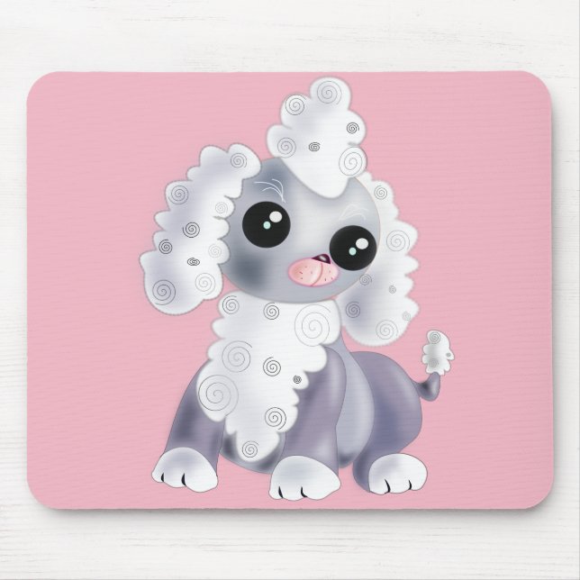 Baby Puppy Pink Mouse Pad Mousepad (Vorne)
