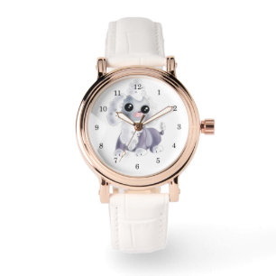 Baby Puppy Watch Geschenk - Malerei Armbanduhr