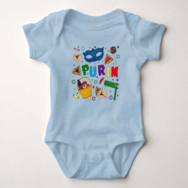 Baby Purim Costume Strampler (Vorderseite)