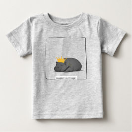 Baby Pygmy Hippo-Goodnight Sweet Prince T-shirt