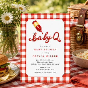 Baby-Q-Baby-Shower-Einladung Einladung