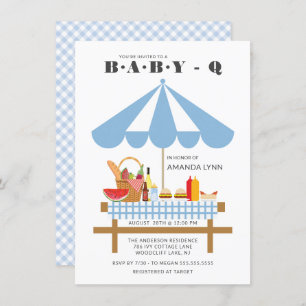 Baby Q Boys Babydusche Einladung