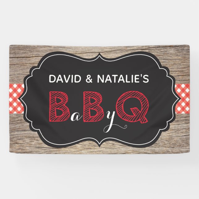 Baby Q GRILLEN Baby Showbanner Banner (Horizontal)