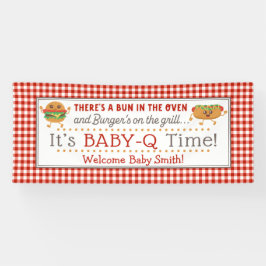 Baby-Q-GRILLEN zum Thema Geschlecht enthüllt Banne Banner