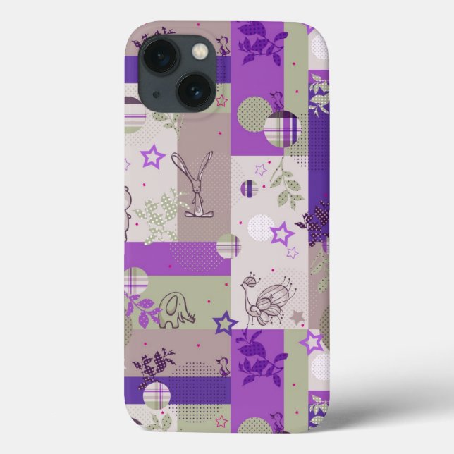 Baby Quilt Pattern Case-Mate iPhone Hülle (Rückseite)