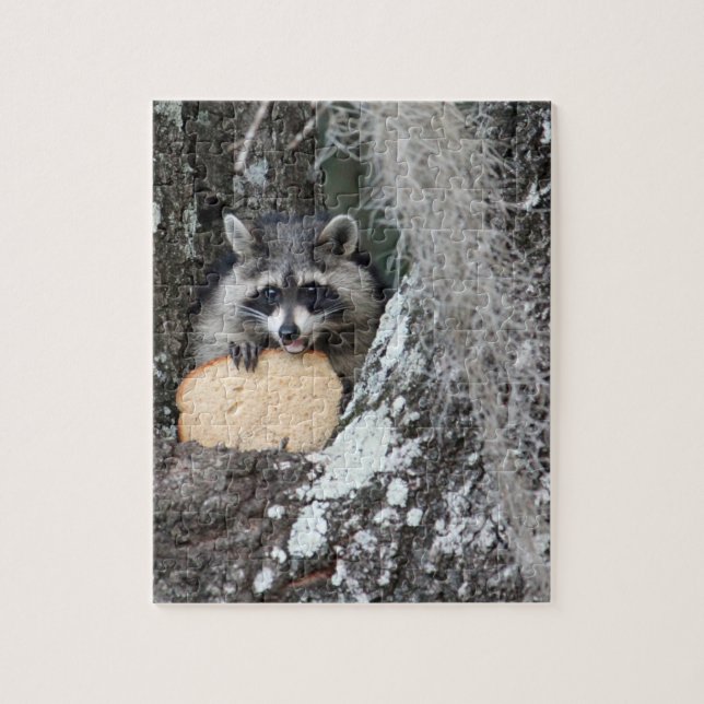 Baby Raccoon Puzzle (Vertikal)
