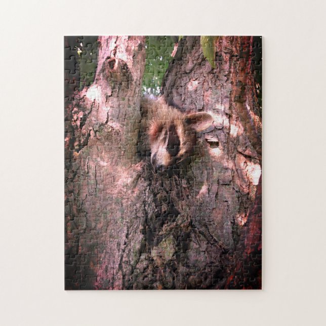 Baby Raccoon Puzzle (Vertikal)