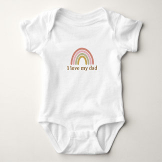 Baby Rainbow Bodysuit Baby Strampler