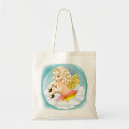 Baby Rainbow Unicorn Tote Bag Tragetasche