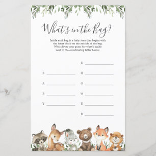 Baby Ratet, was in der Tasche ist