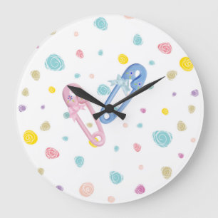 Baby-Raum-Wanduhr Große Wanduhr