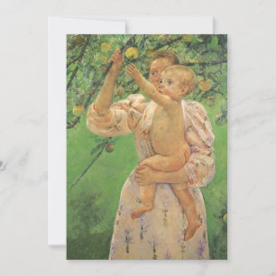 Baby Reaching für einen Apple von Mary Cassatt