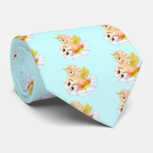 Baby Regenbogen Einhorn Krawatte