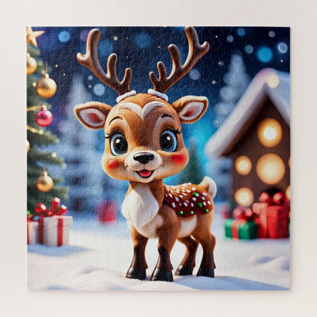 Baby Reindeer Puzzle (Vertikal)