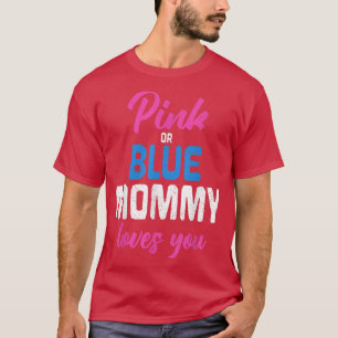 Baby Reveal Party Future Mommy Schwangerschaft Ges T-Shirt