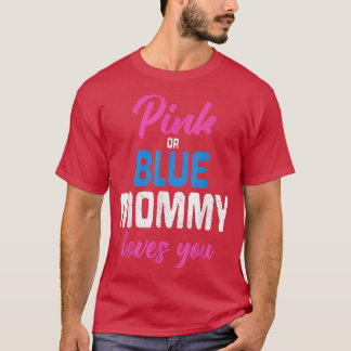 Baby Reveal Party Future Mommy Schwangerschaft Ges T-Shirt