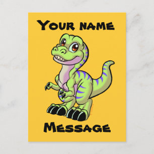 Baby Rex custom Postkarte