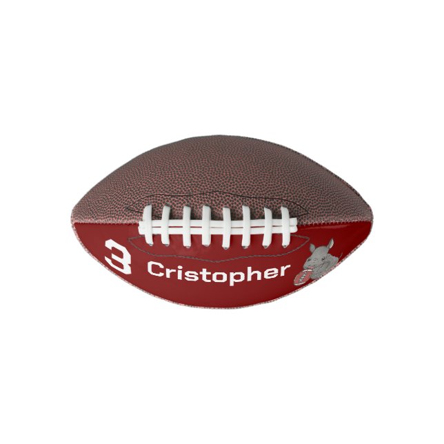 Baby Rhino Kid Mini American Football (Vorderseite)