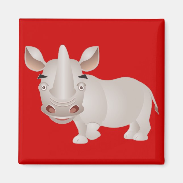 Baby Rhino Magnet (Vorne)