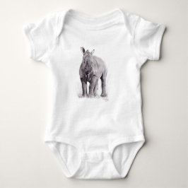 Baby Rhino Rumpoceros Baby Strampler