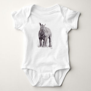 Baby Rhino Rumpoceros Baby Strampler