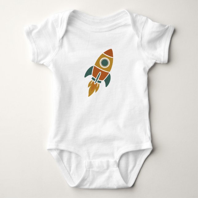 Baby Rocket Strampler (Vorderseite)
