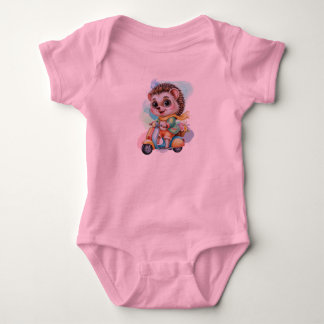 Baby-Rosa-Bodyanzüge Baby Strampler
