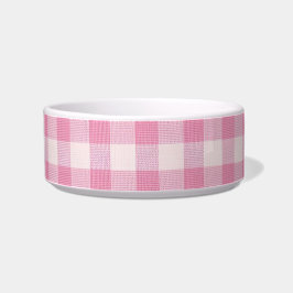 Baby Rosa Gingham Napf