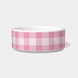 Baby Rosa Gingham Napf