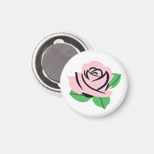 Baby-Rosa Magnet